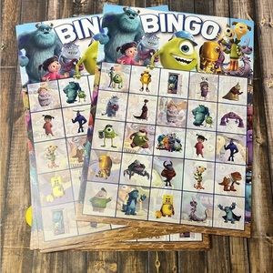 5for$10 Monster, Ink Birthday Party Bingo Game
24 Cards to play NWOT